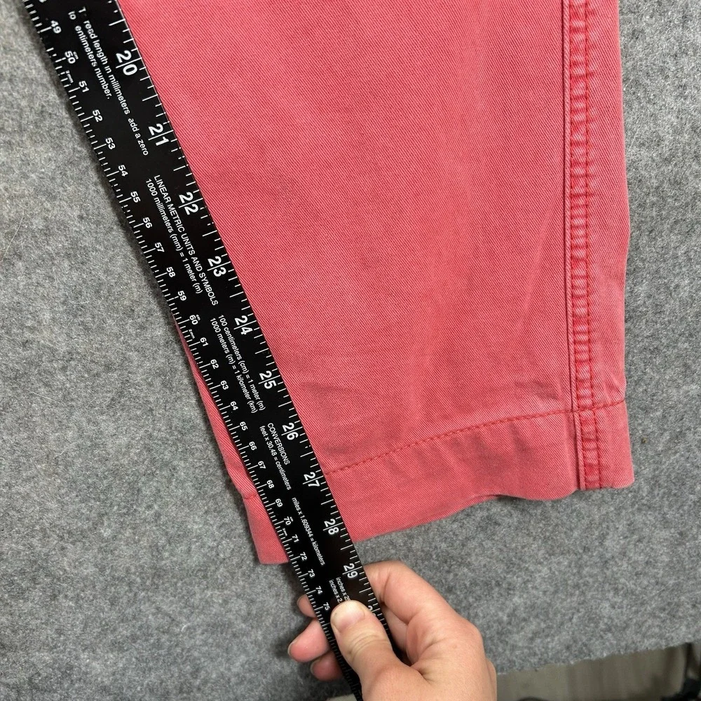 True Religion Jeans Mens 30 Straight Leg MEGRO4K32 Red Distressed Cotton